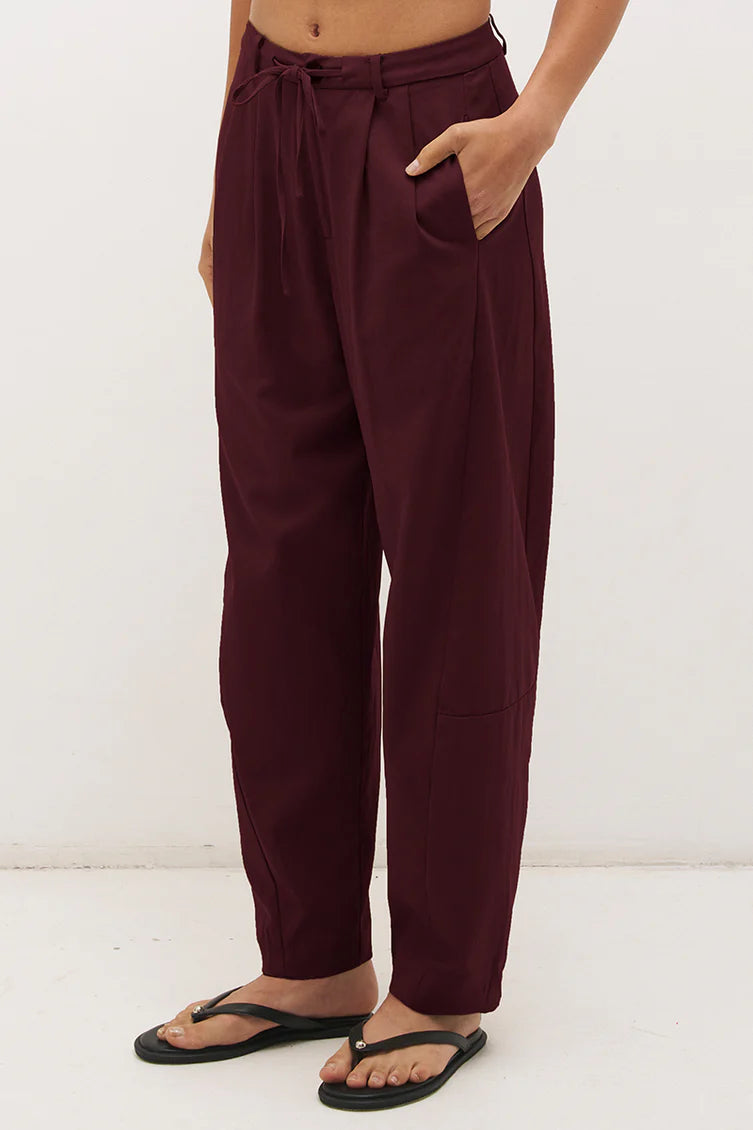 Alba Pant - Plum