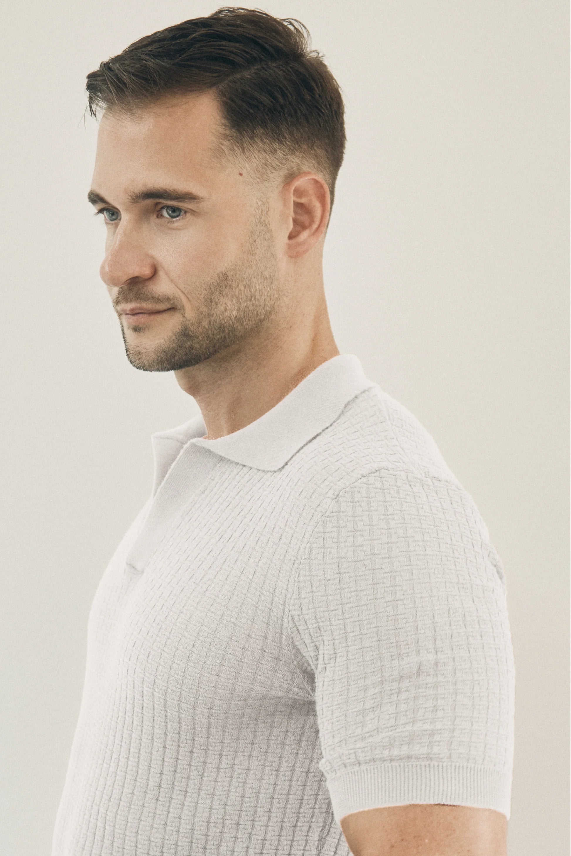 Knitted Polo - Ivory