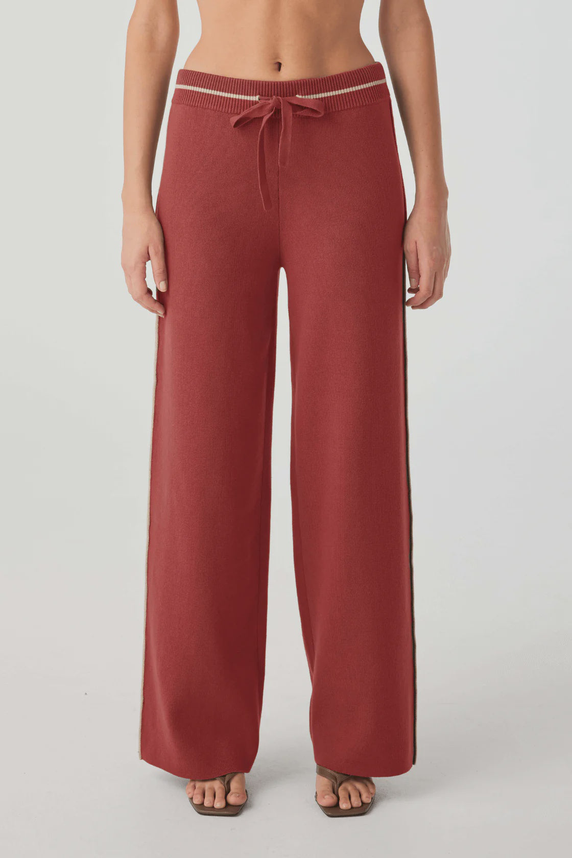 Milan Trackpant - Half Red