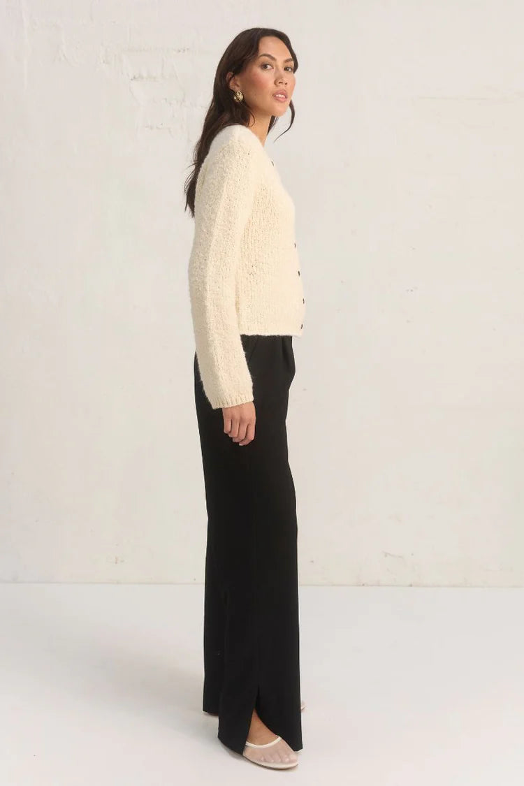 Fable Knit Cardigan - Chalk
