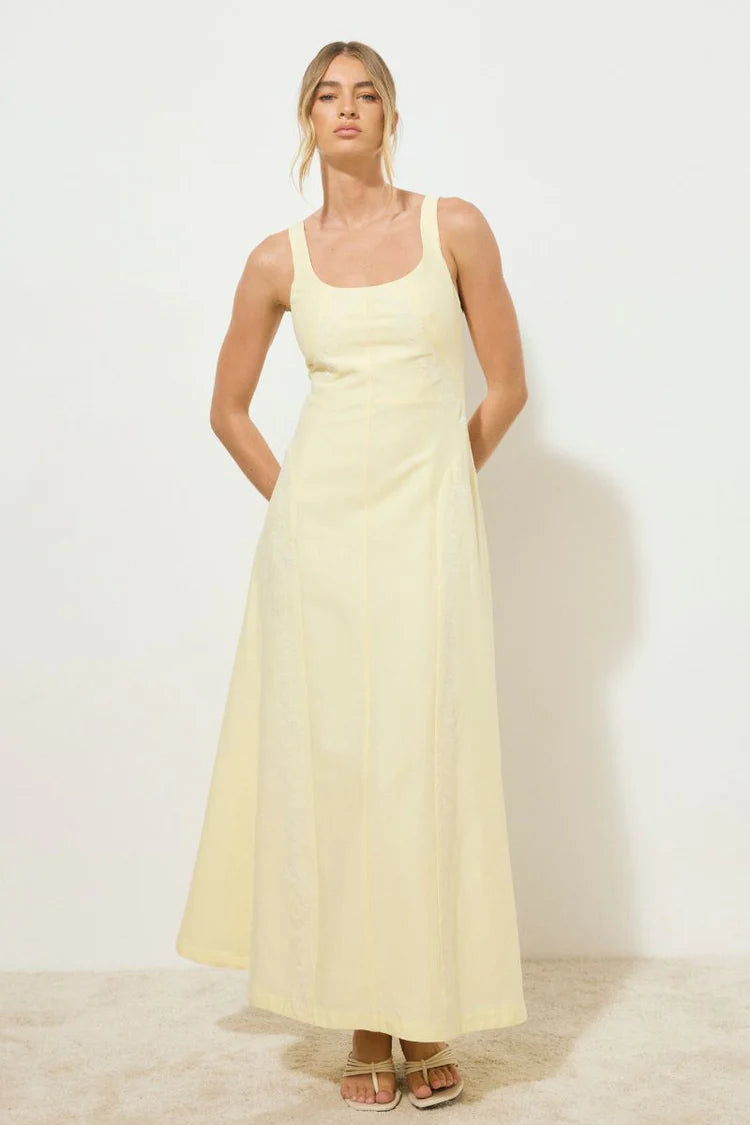 Rosario Dress - Butter