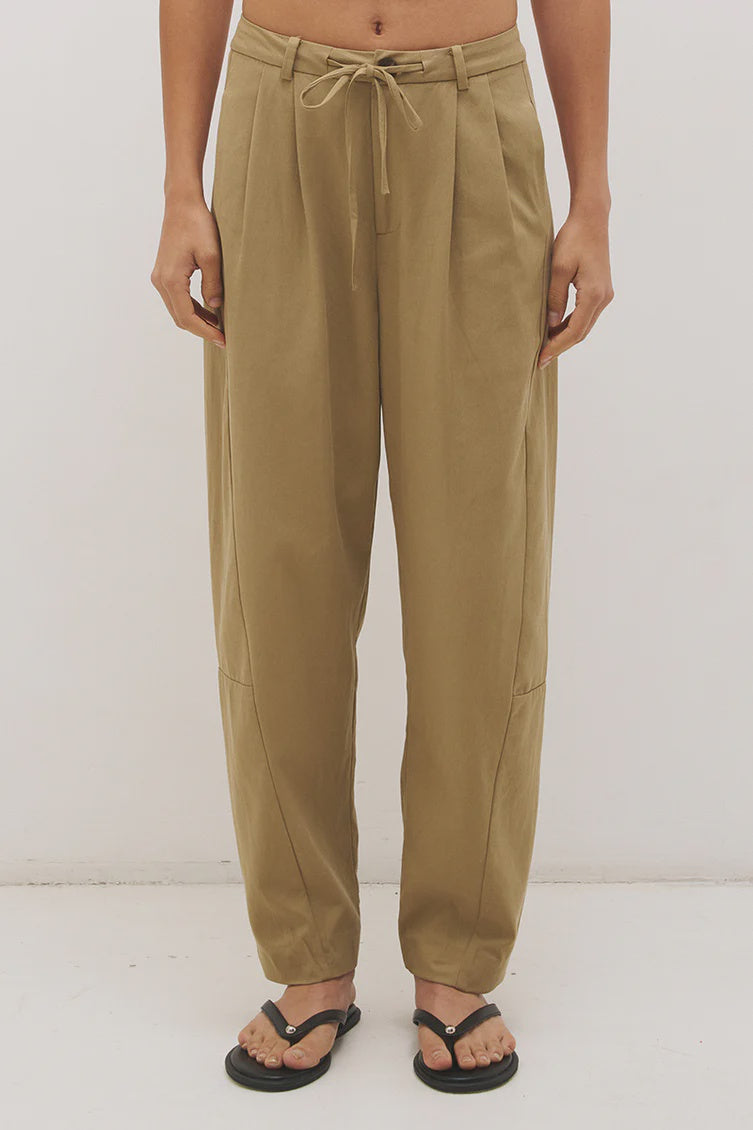 Alba Pant - Soft Khaki