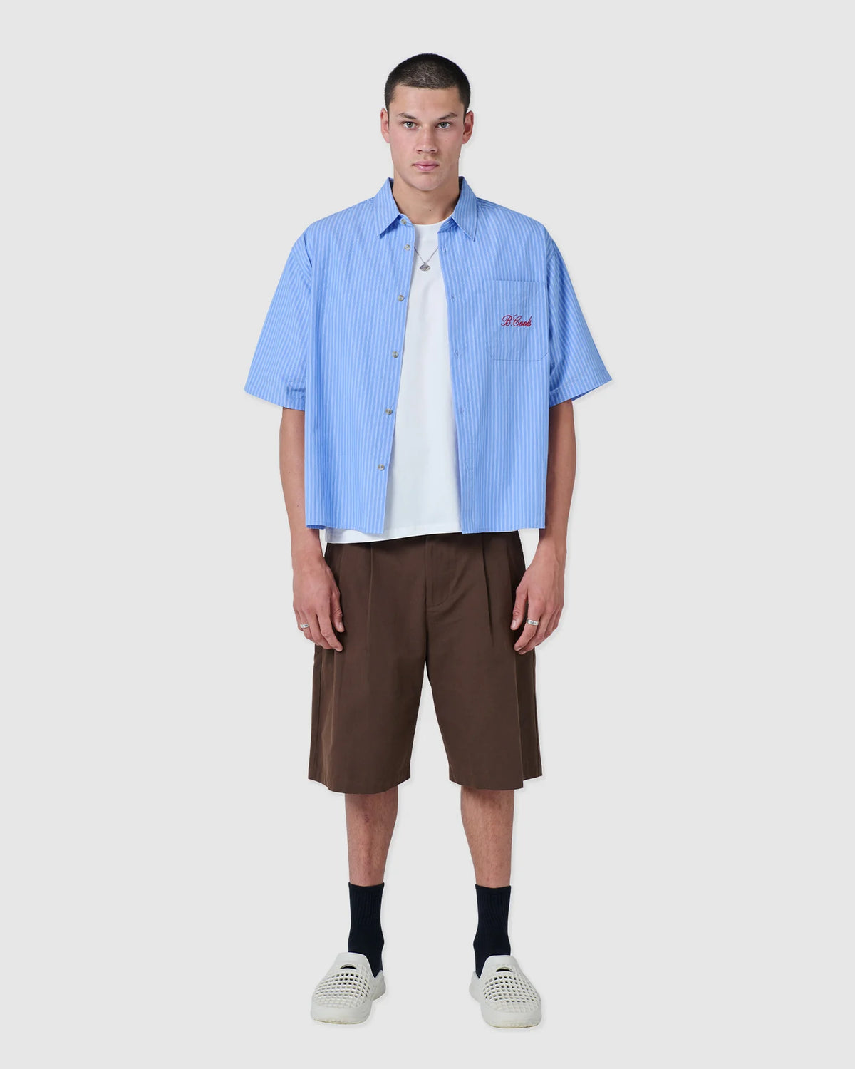 Scribe S/S Shirt - Blue Stripe