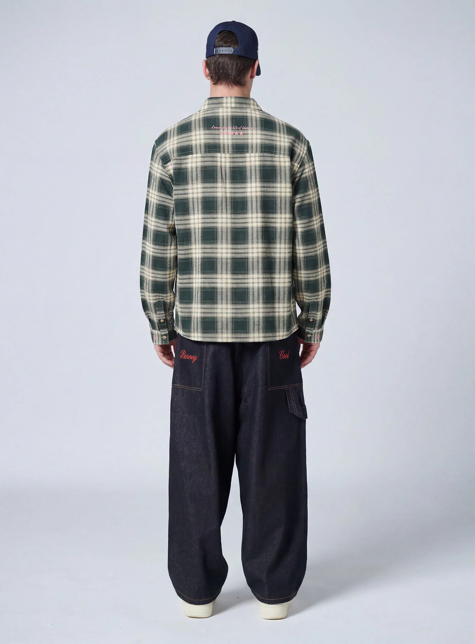 Chalet Crop L/S Shirt - Plaid