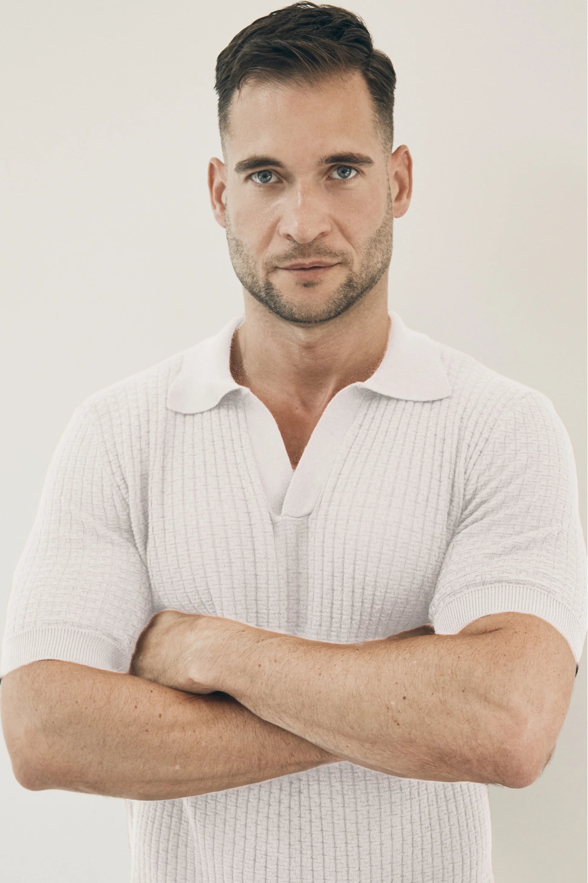 Knitted Polo - Ivory