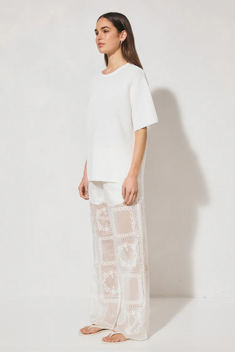 Soma Knit Tee - White
