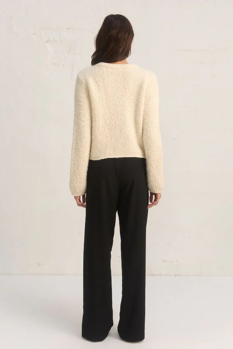 Fable Knit Cardigan - Chalk