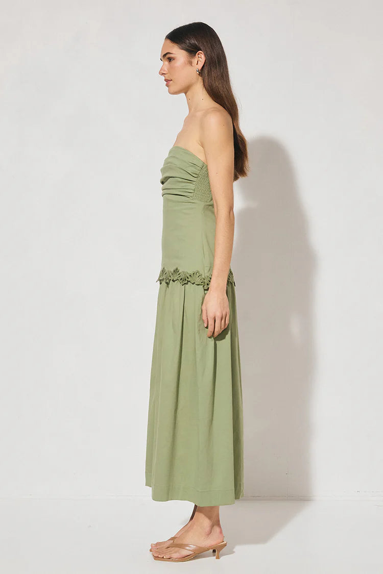 Fran Dress - Fern Green