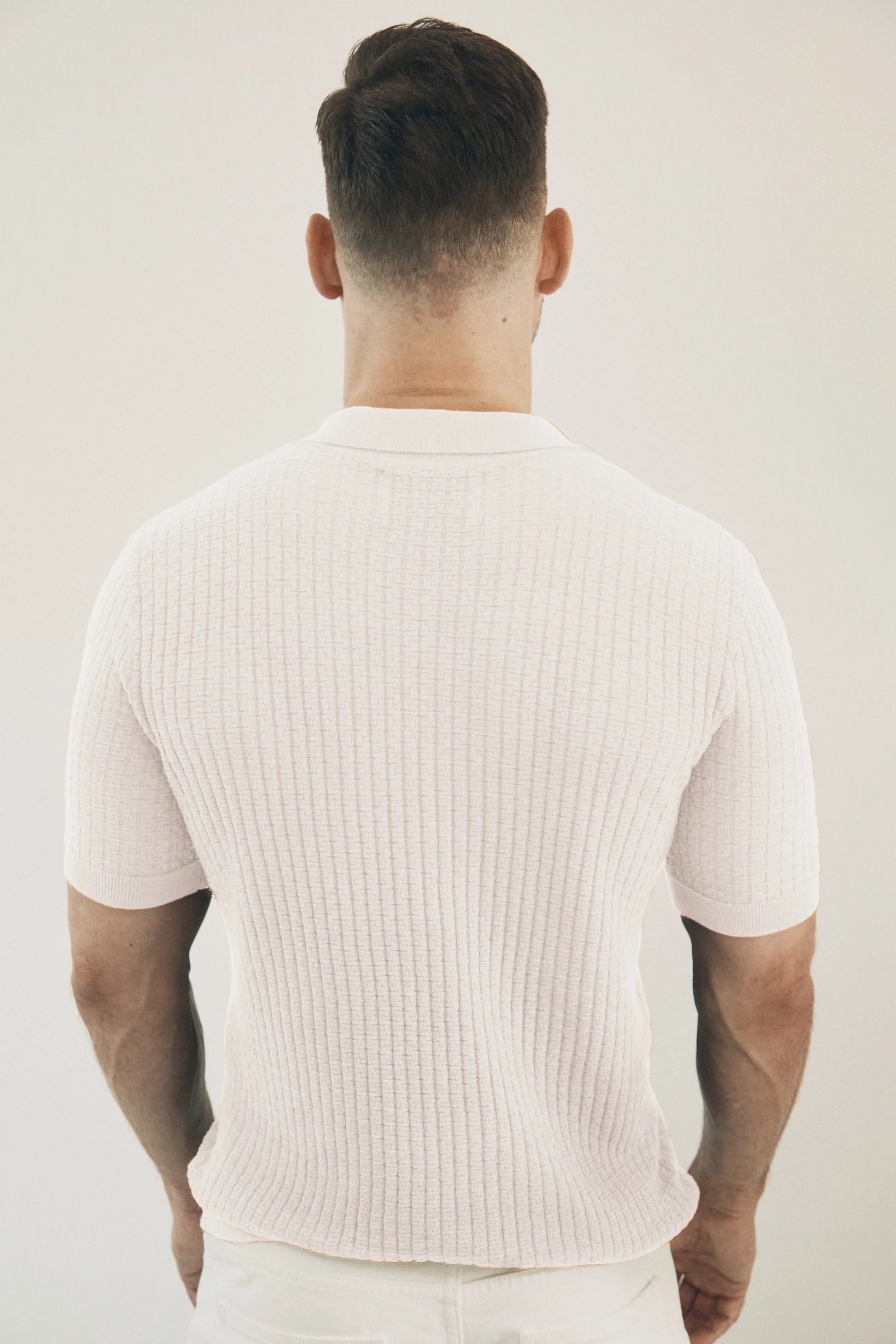 Knitted Polo - Ivory