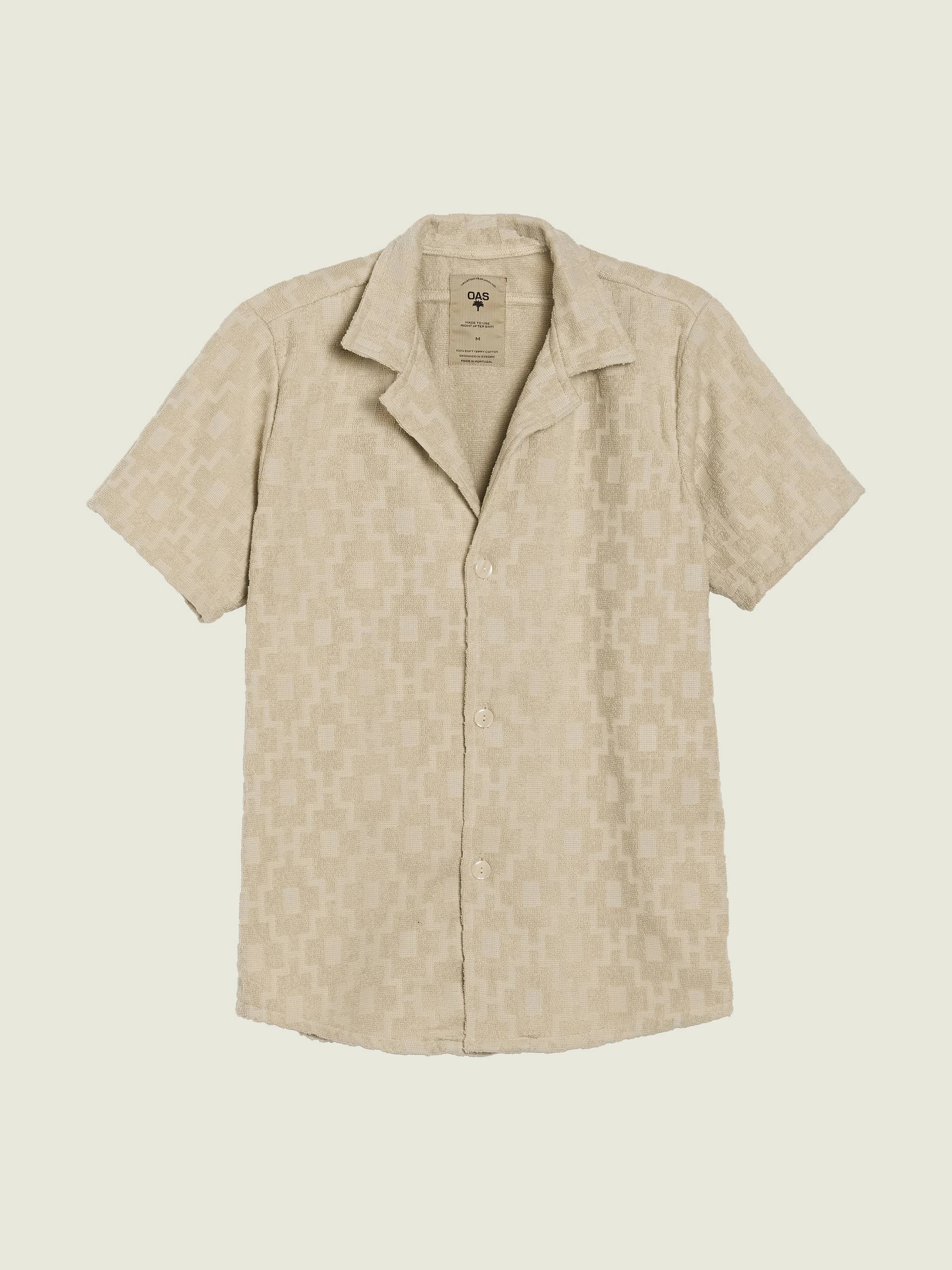 Cuba Terry Shirt - Beige Machu