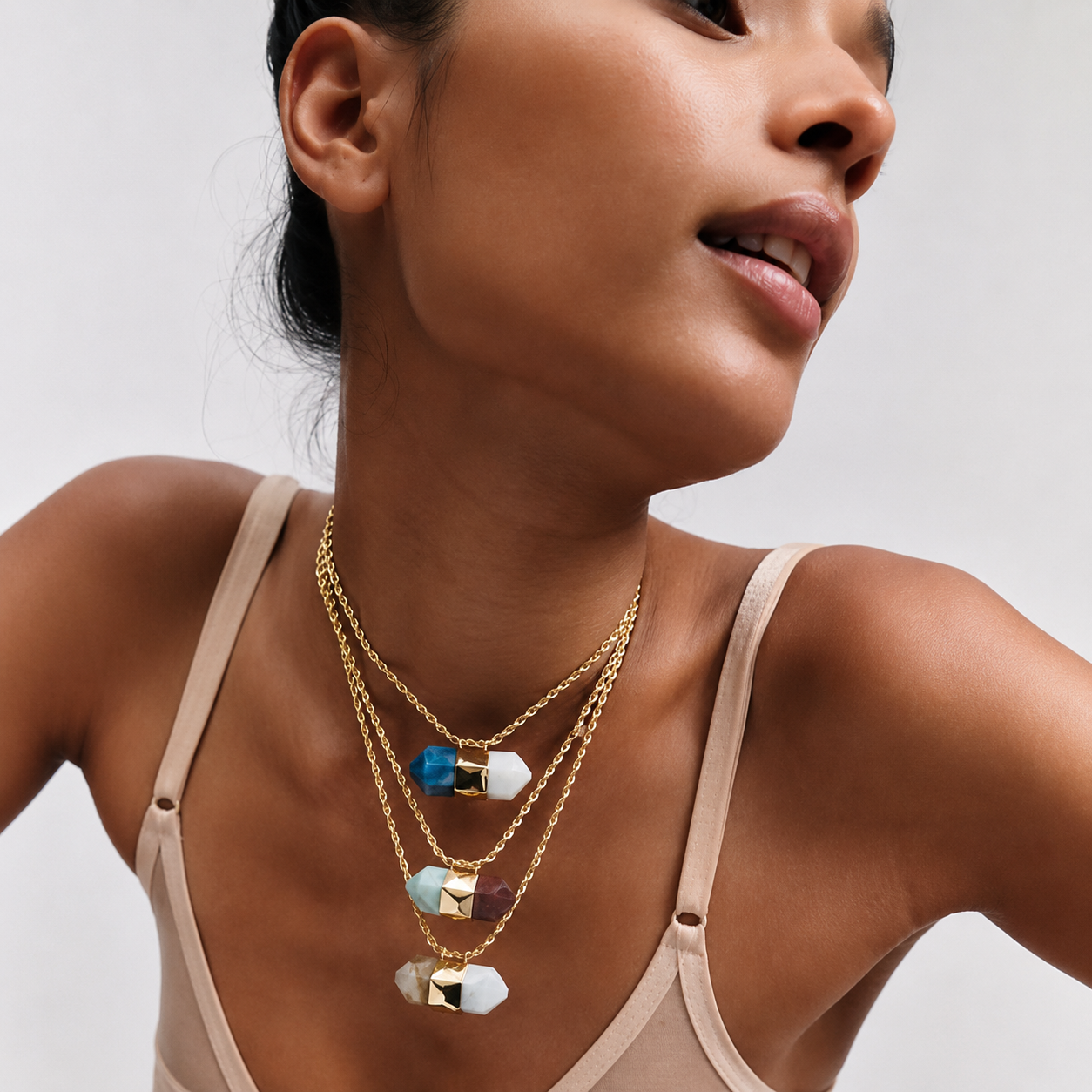 Aventurine Necklace - Quartz Stone
