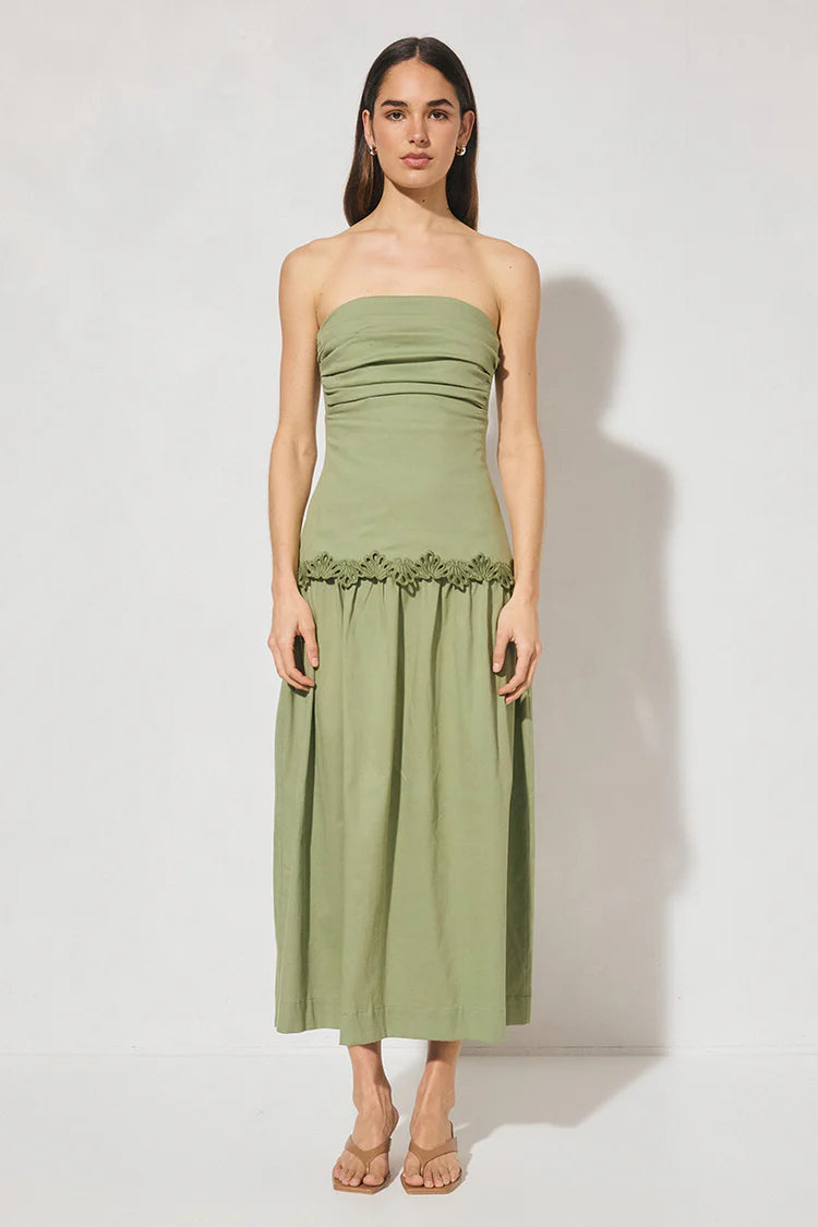 Fran Dress - Fern Green