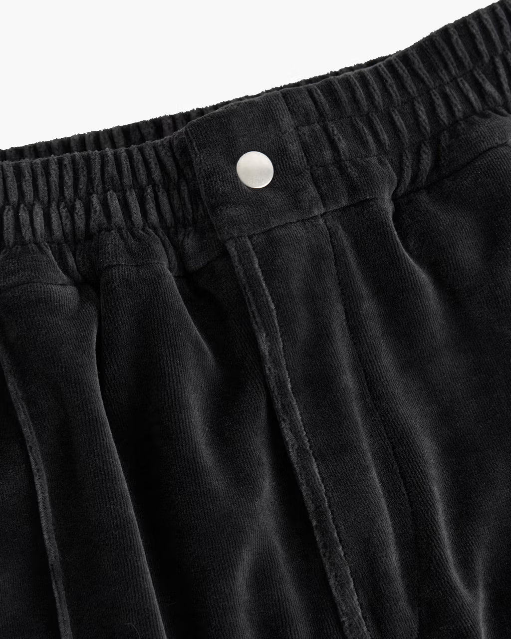 Velour Pants - Nearly Black