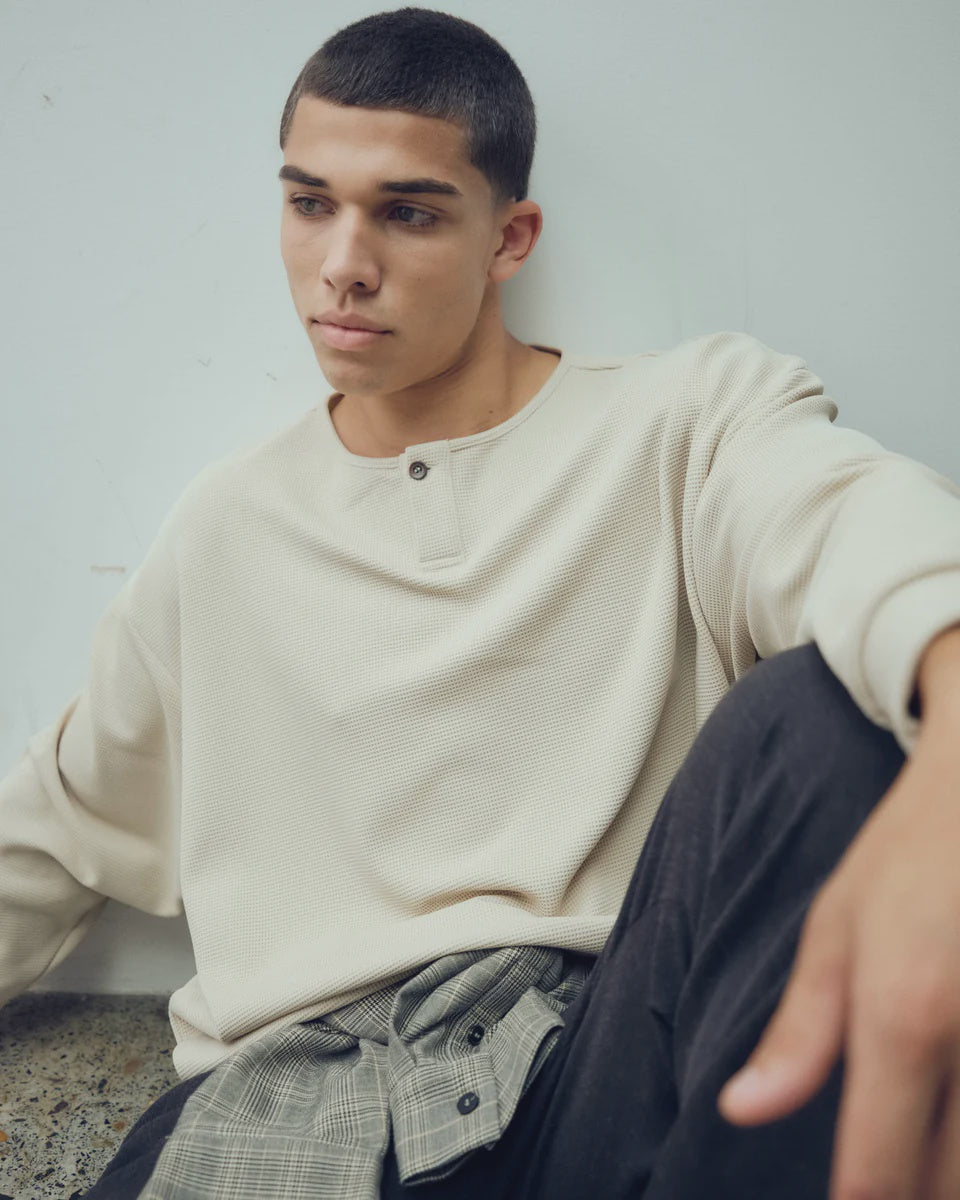 Waffle L/S Henley