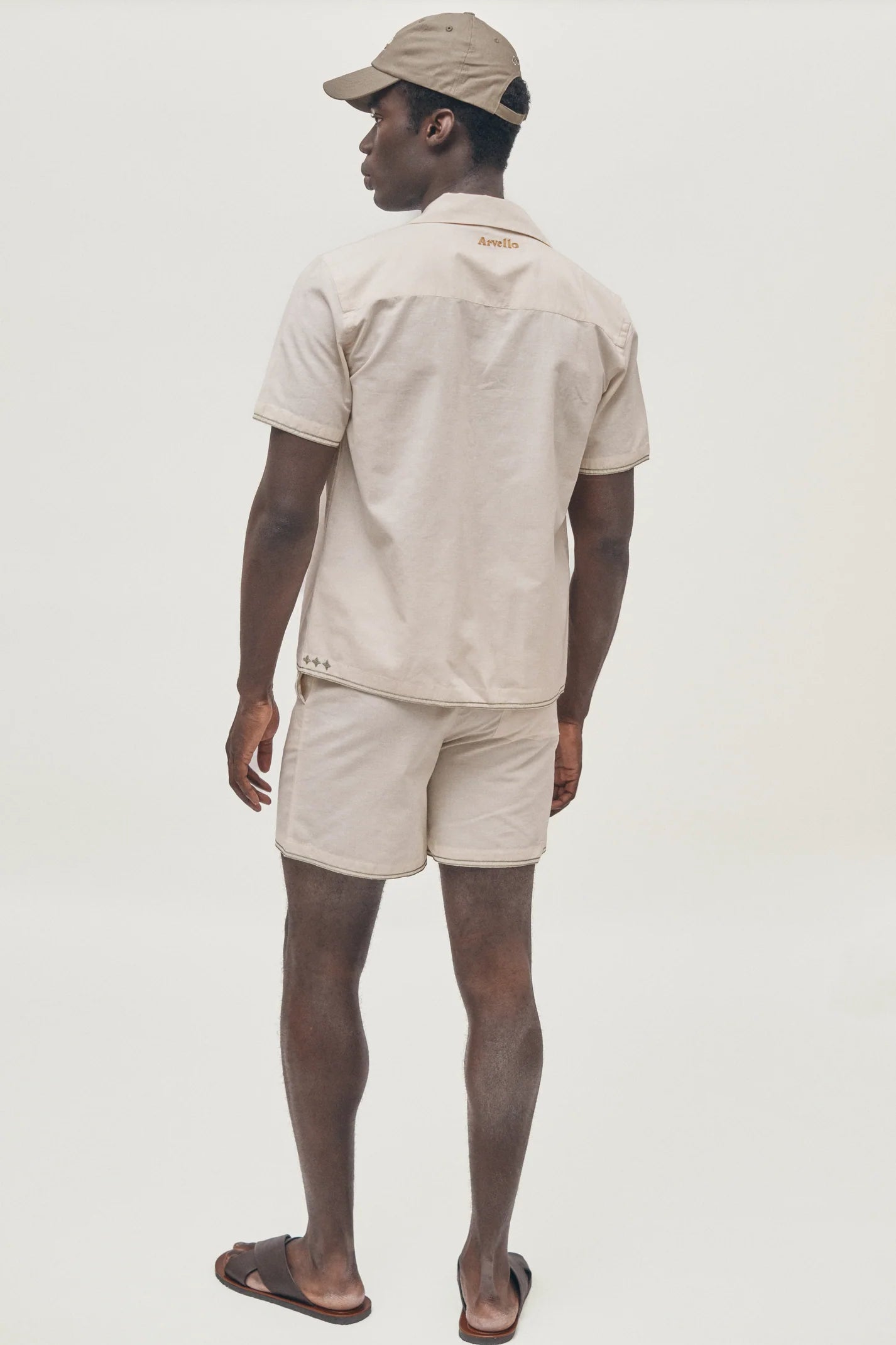 Embroidered Shirt - Coastal hand