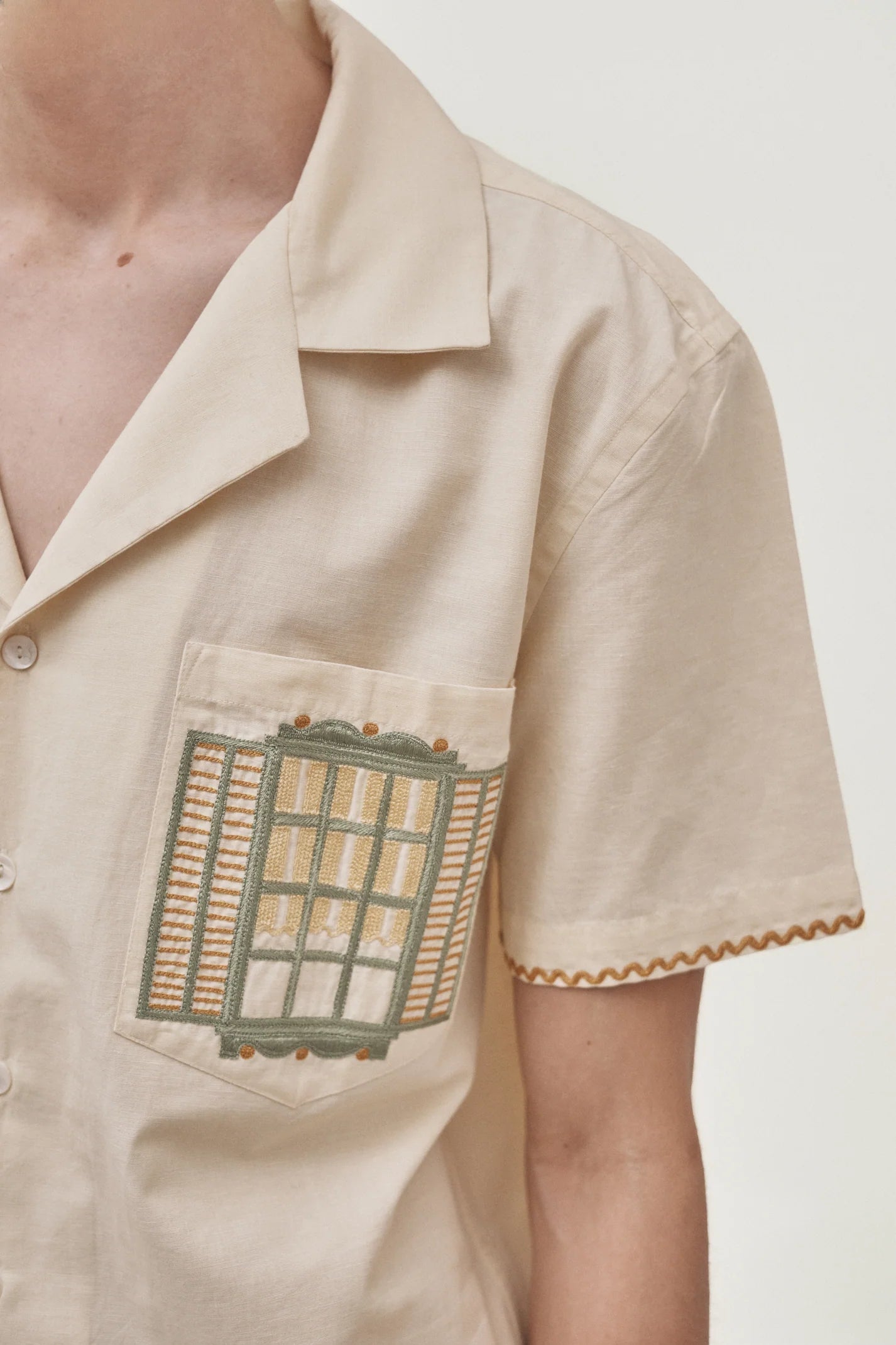 Embroidered Shirt - Window hand