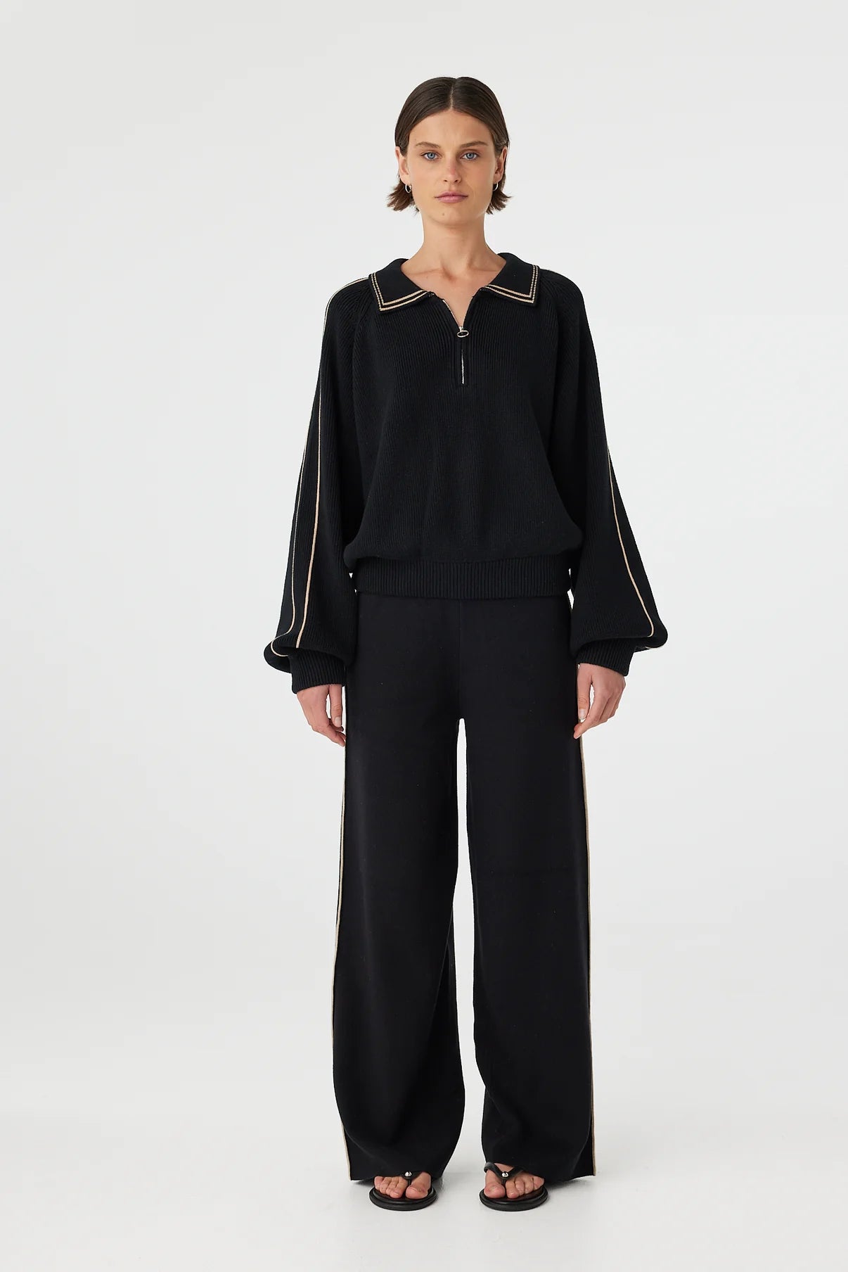 Milan Track Pant - Black