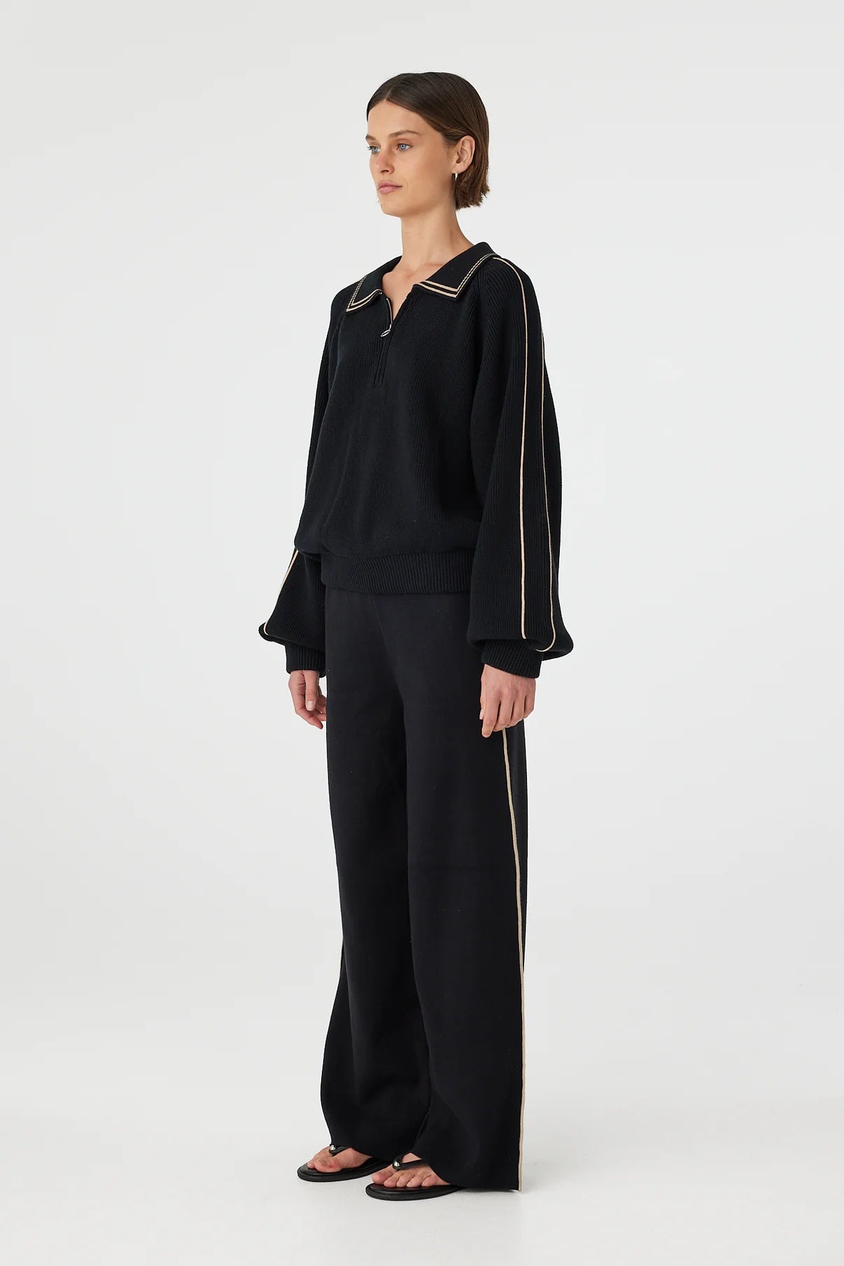 Milan Track Pant - Black