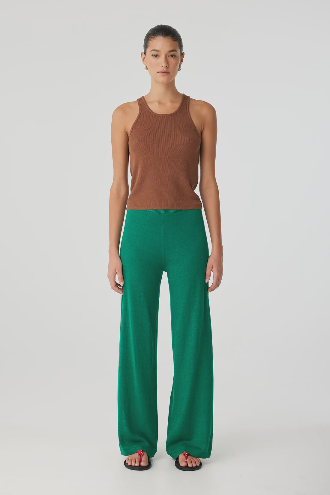 Pippa Pant - Palm Green