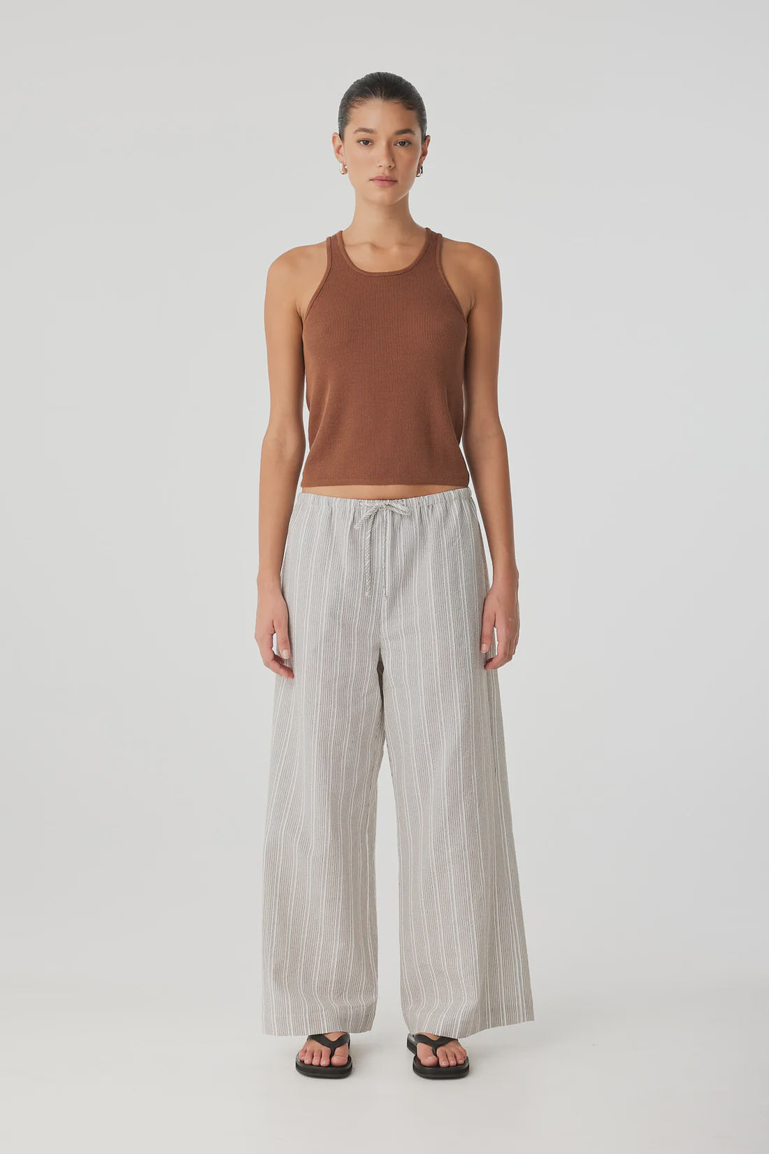 Ines Pant - Clay Stripe