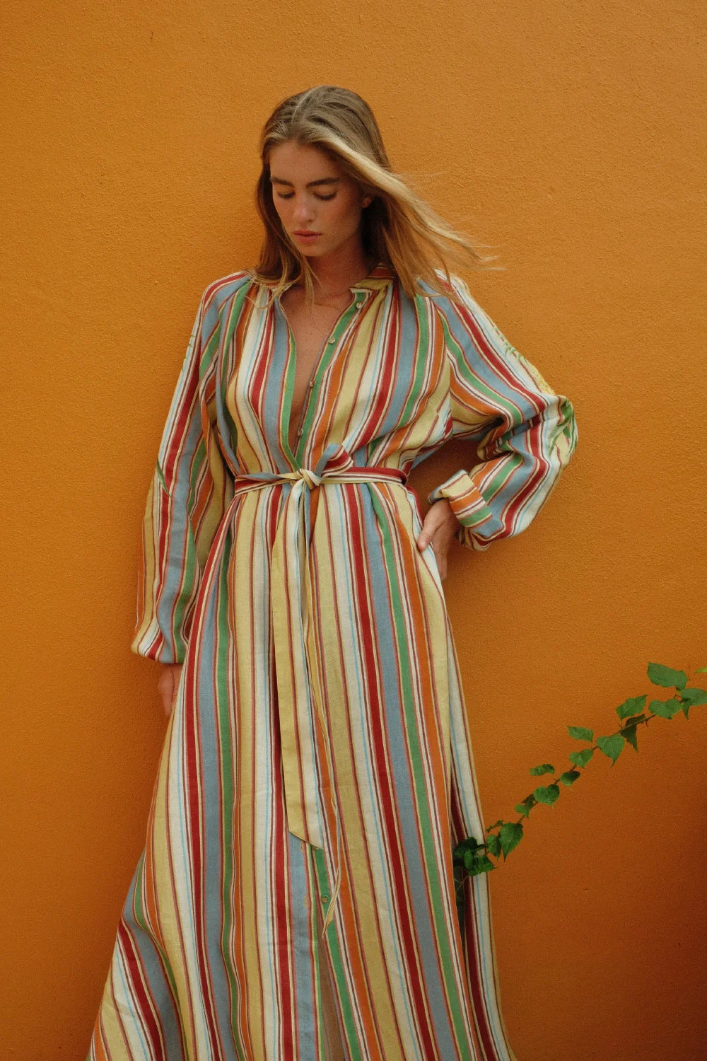 Lula Dress - Anana Stripe