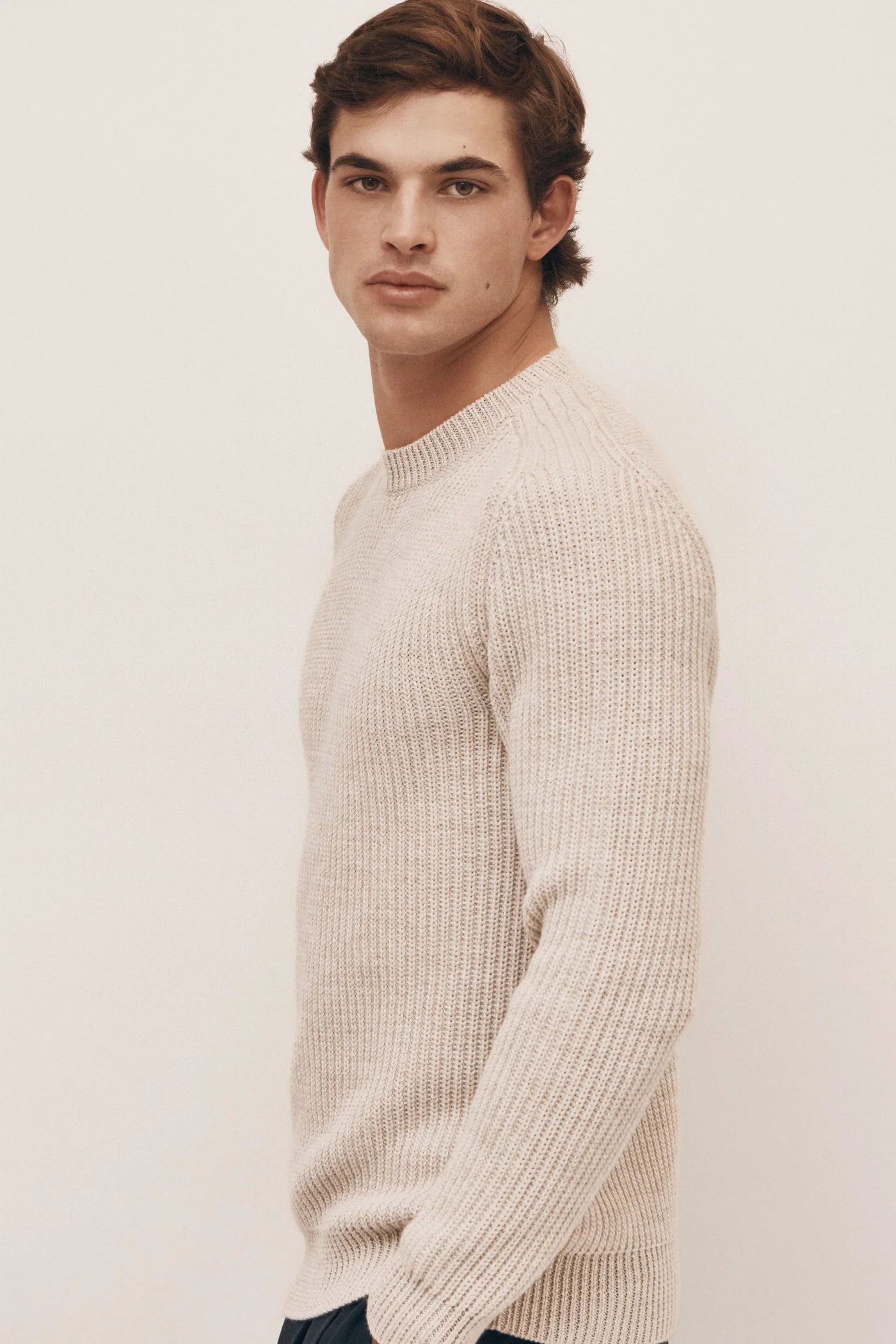 Merino Sweater - Sand