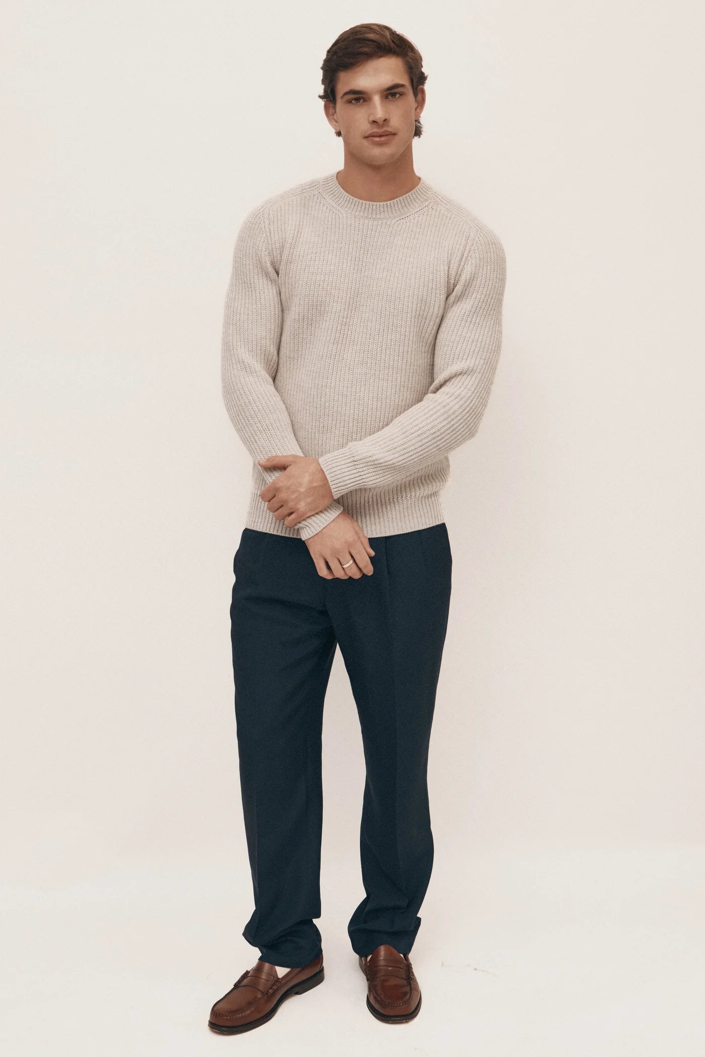 Merino Sweater - Sand