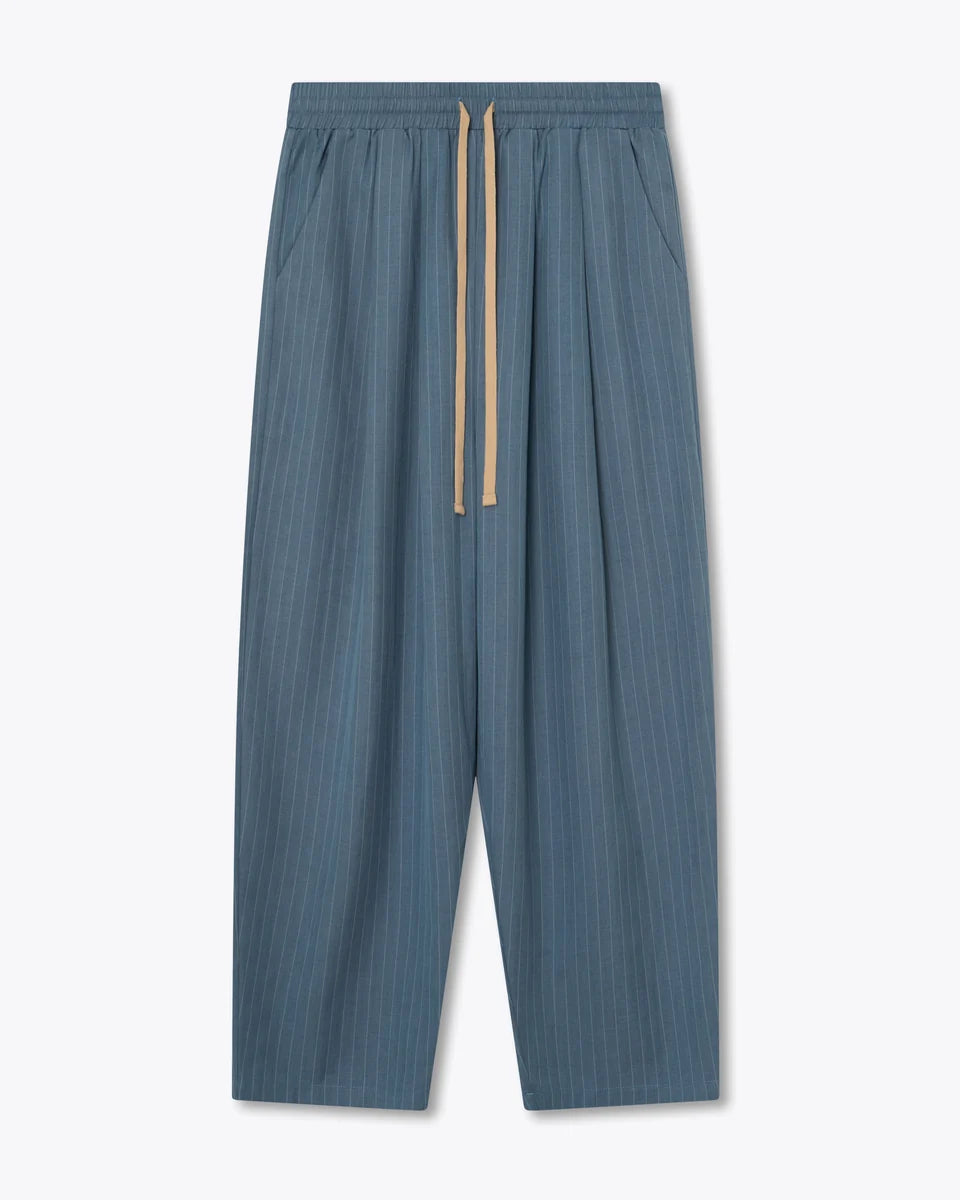 Pinstripe Barrel Pants