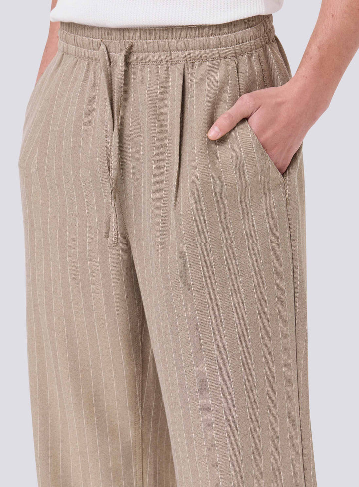 Boxy Suit Pant - Herringbone