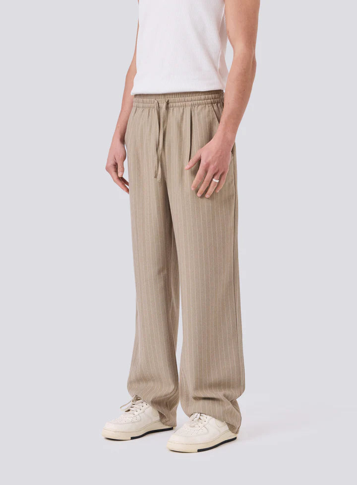 Boxy Suit Pant - Herringbone