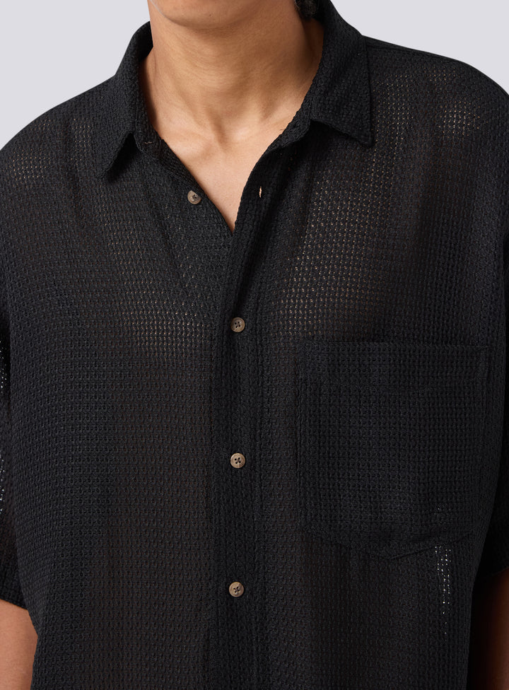 Homie Shirt - Black Knit