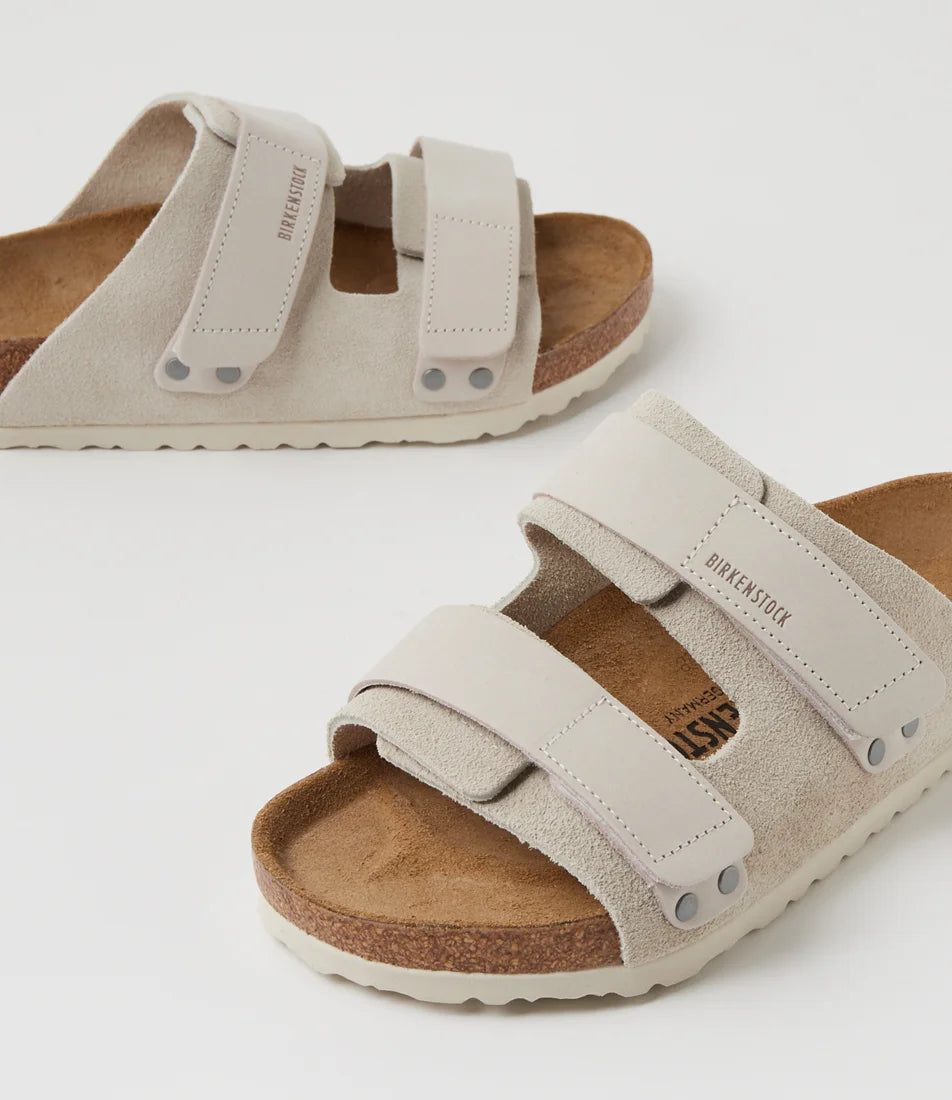 Uji Suede Leather - White