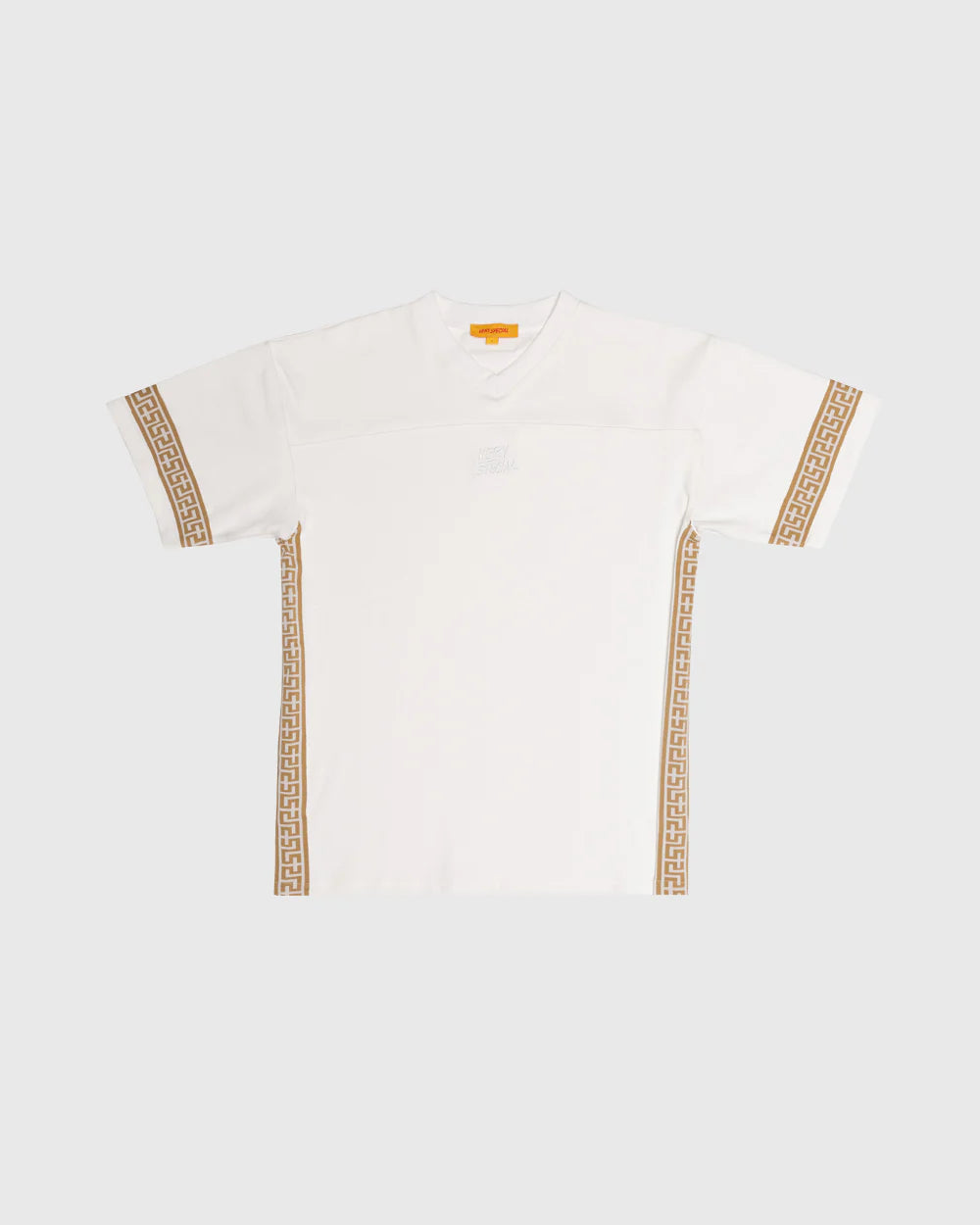 Geo Boxy Sport Tee - White