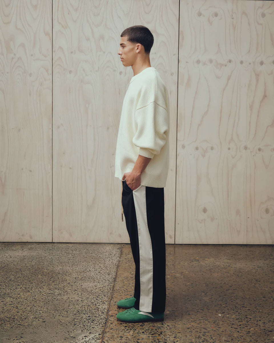 Relaxed Suit Pant - Black