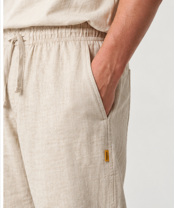 Cruiser Linen Pant - Ecru