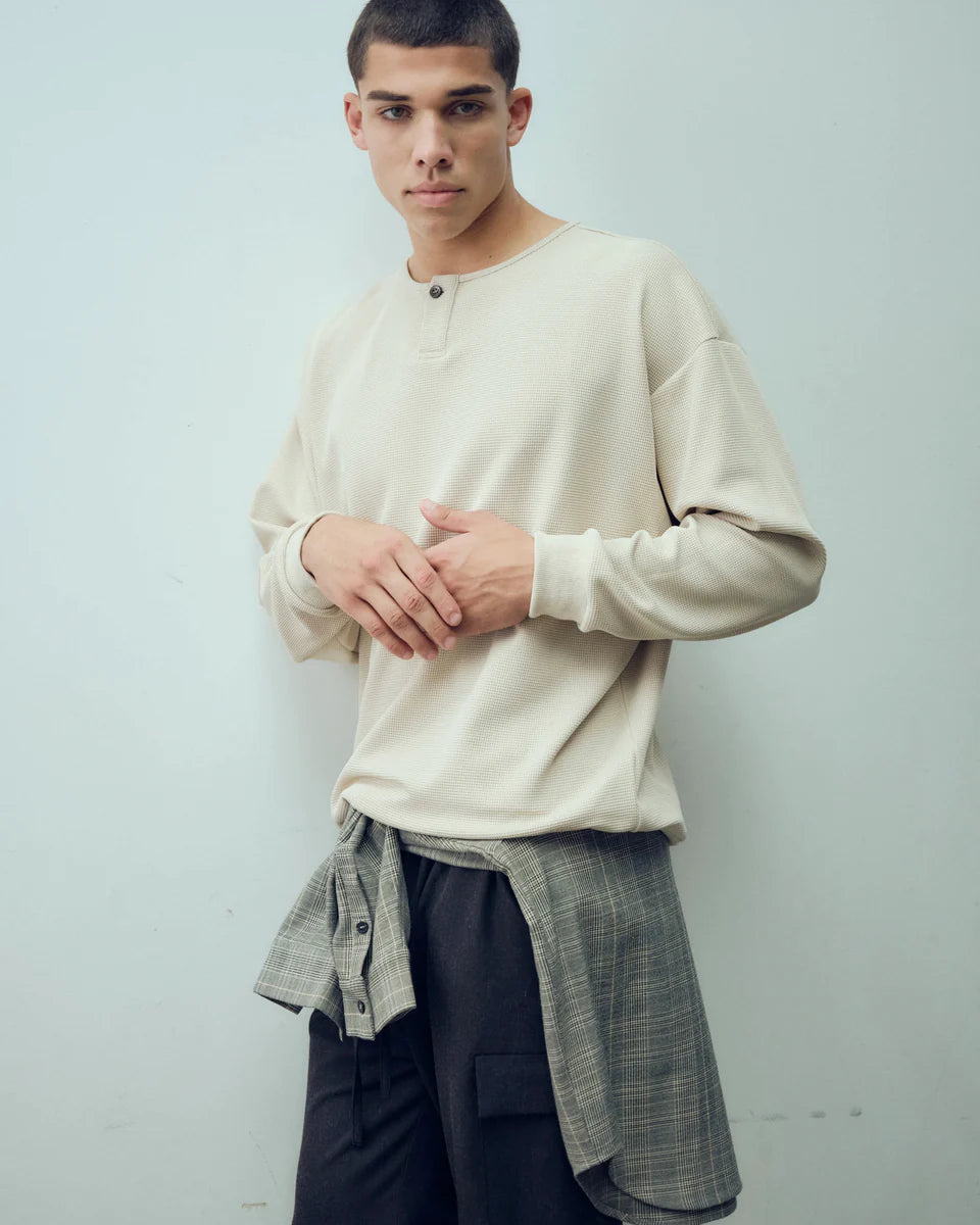 Waffle L/S Henley
