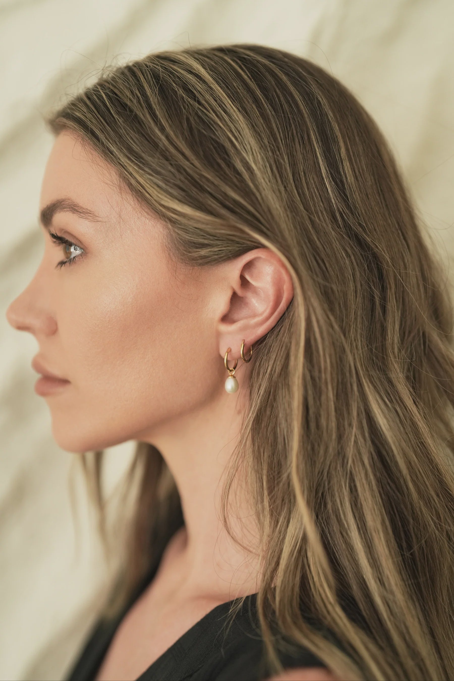 Pearl Earrings - Gold