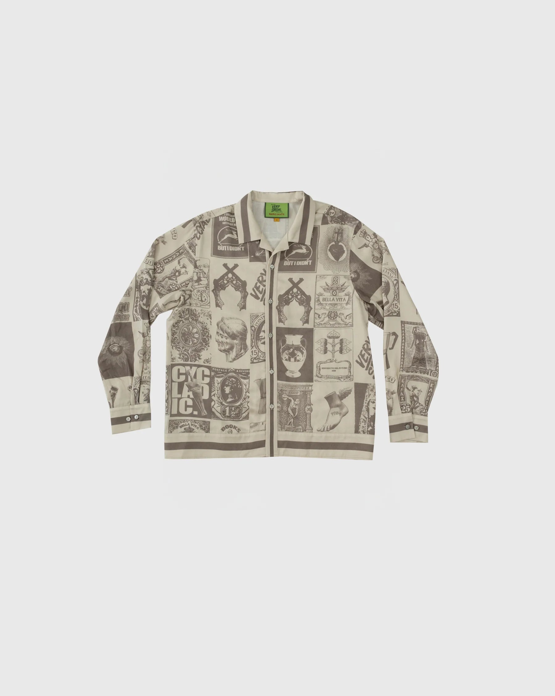 MSG Grid Boarder L/S Shirt