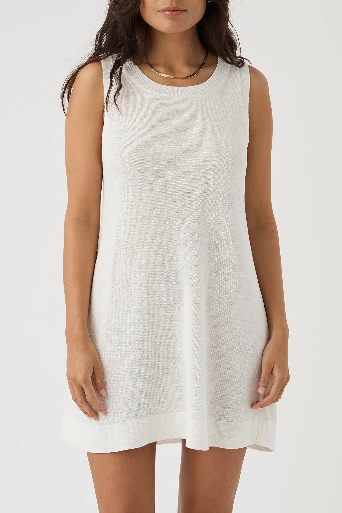 Brie Shift Dress - Cream