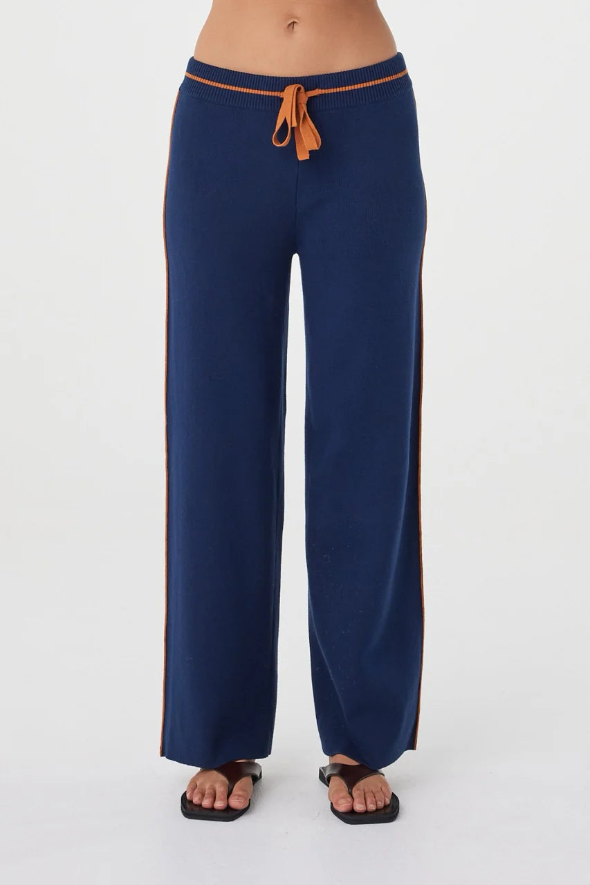 Milan Pant - Navy & Tumeric