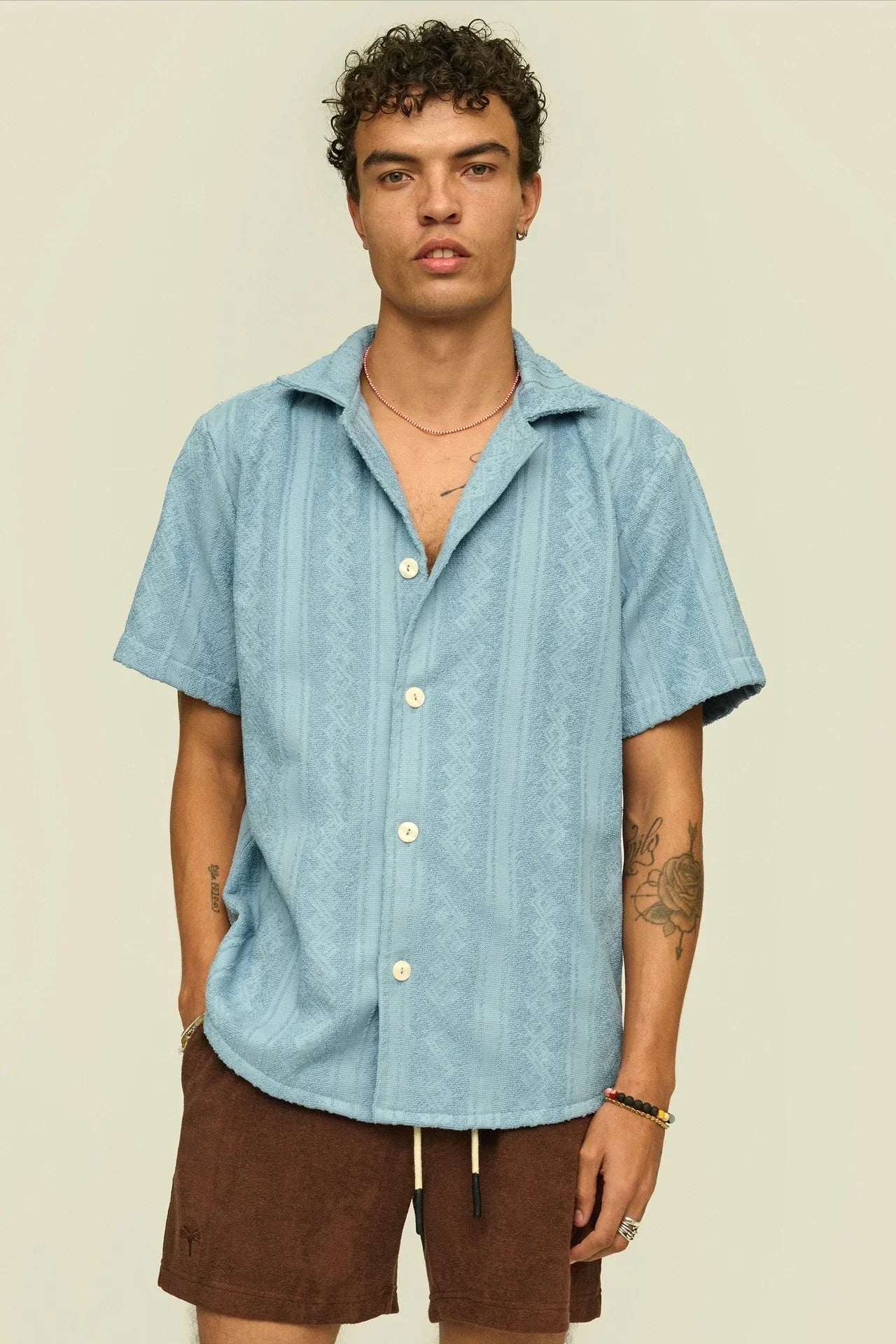 Cuba Terry Shirt - Ancora