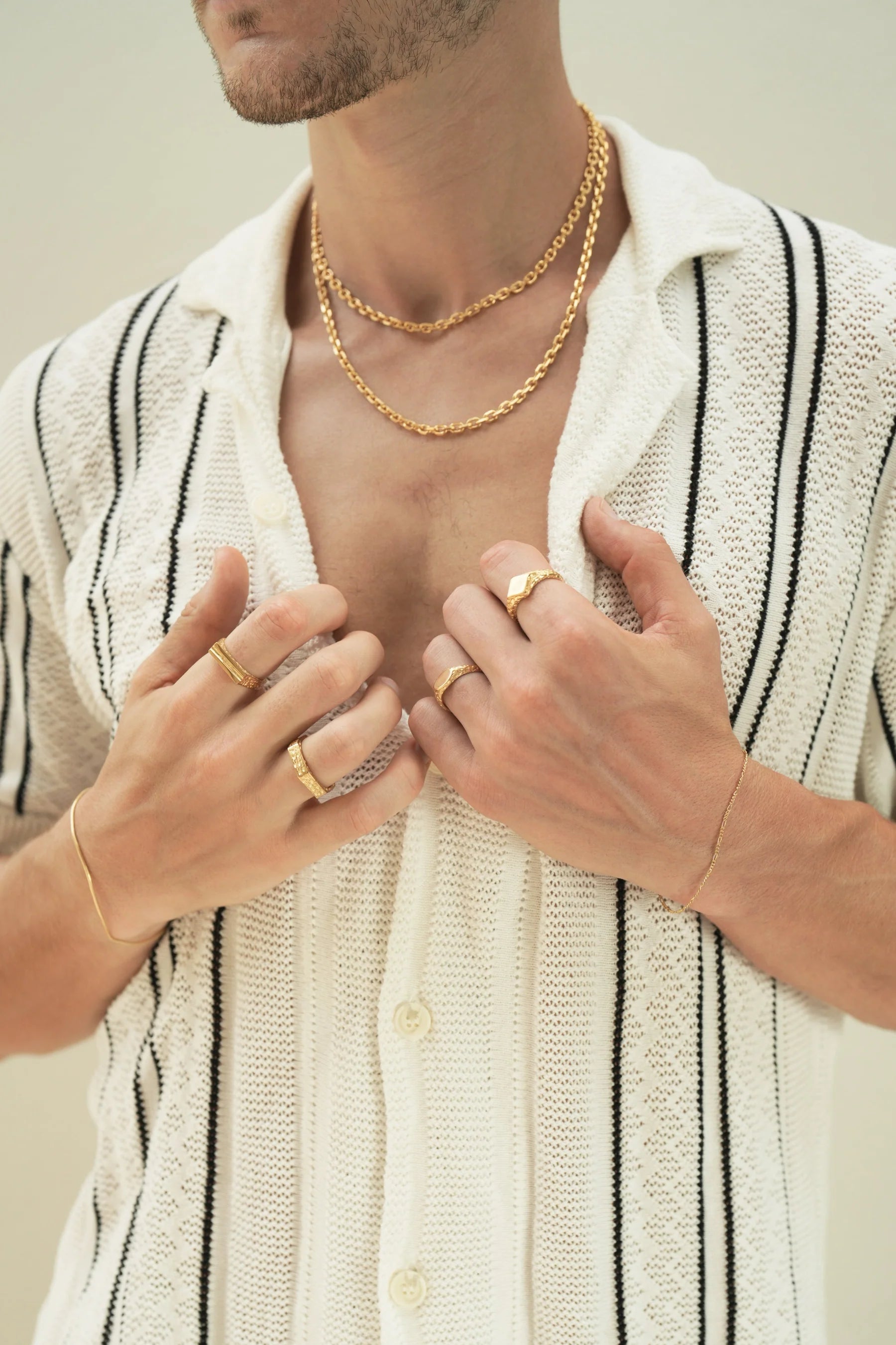 Signature Chain Bracelet - 18k Gold Vermeil