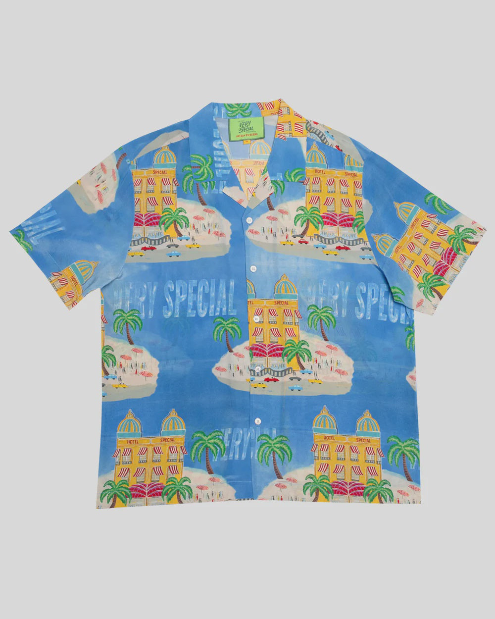 Hotel Sky Blue Special S/S Resort Shirt