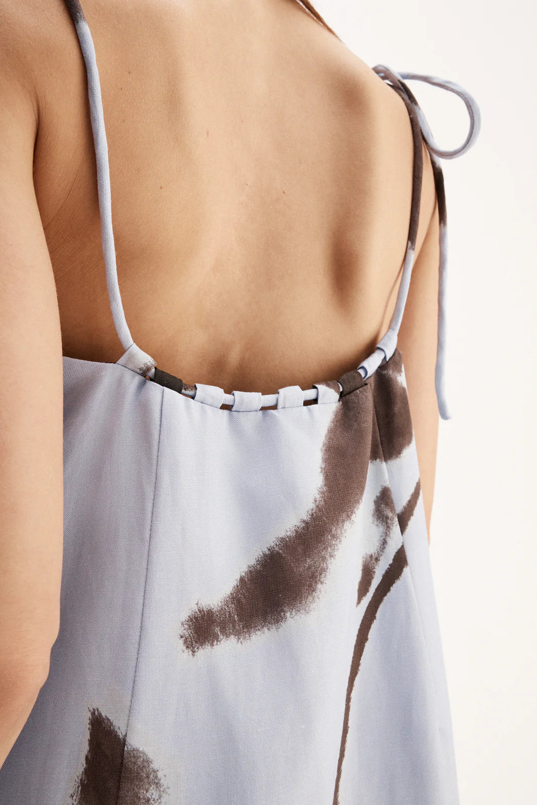 Monet Mini Dress - Chocolate Floral