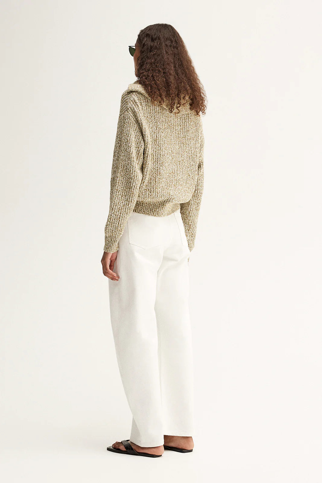Harrie Knit Jumper - Moss Marle