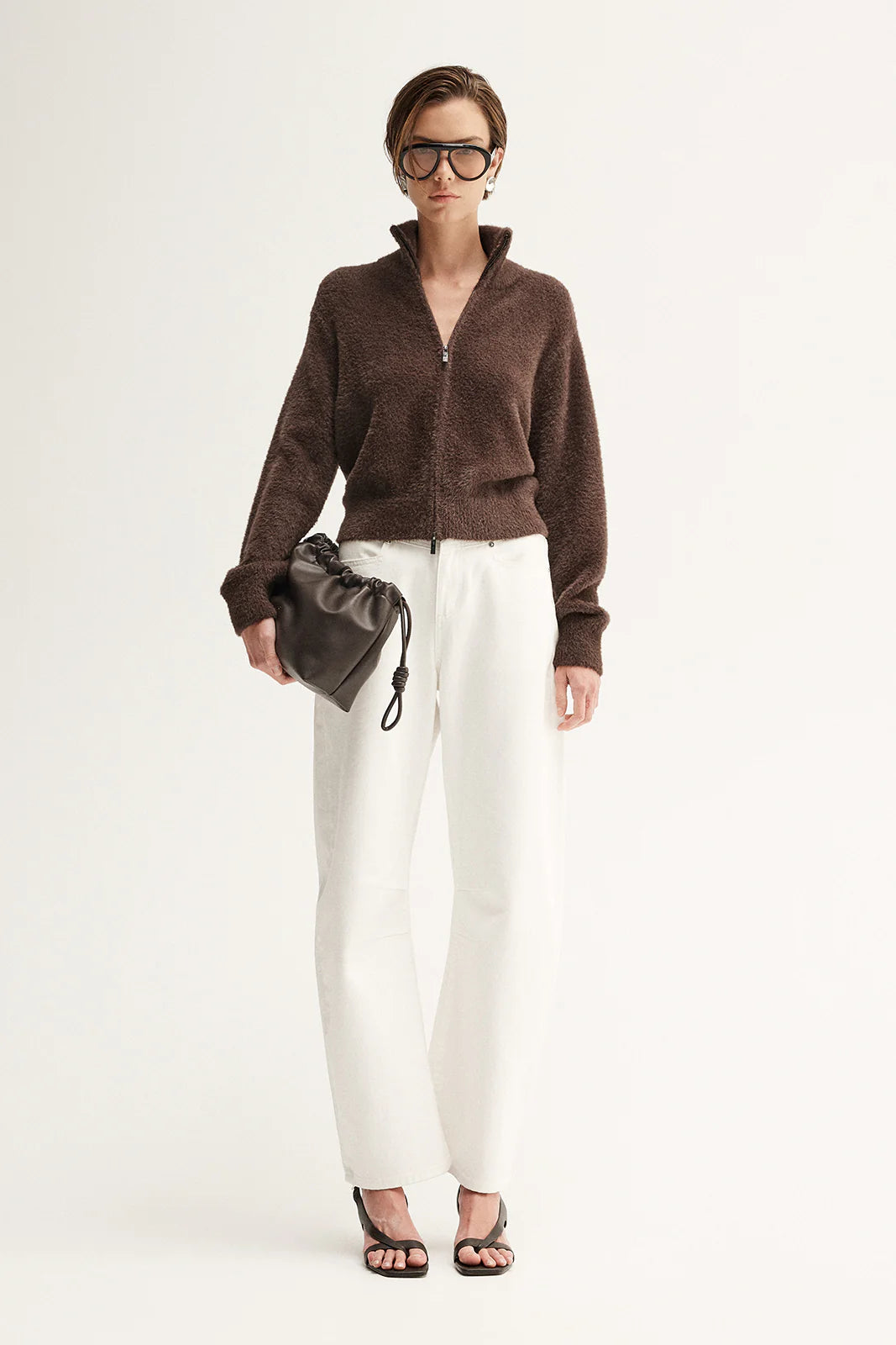 Leon Cardigan - Chocolate