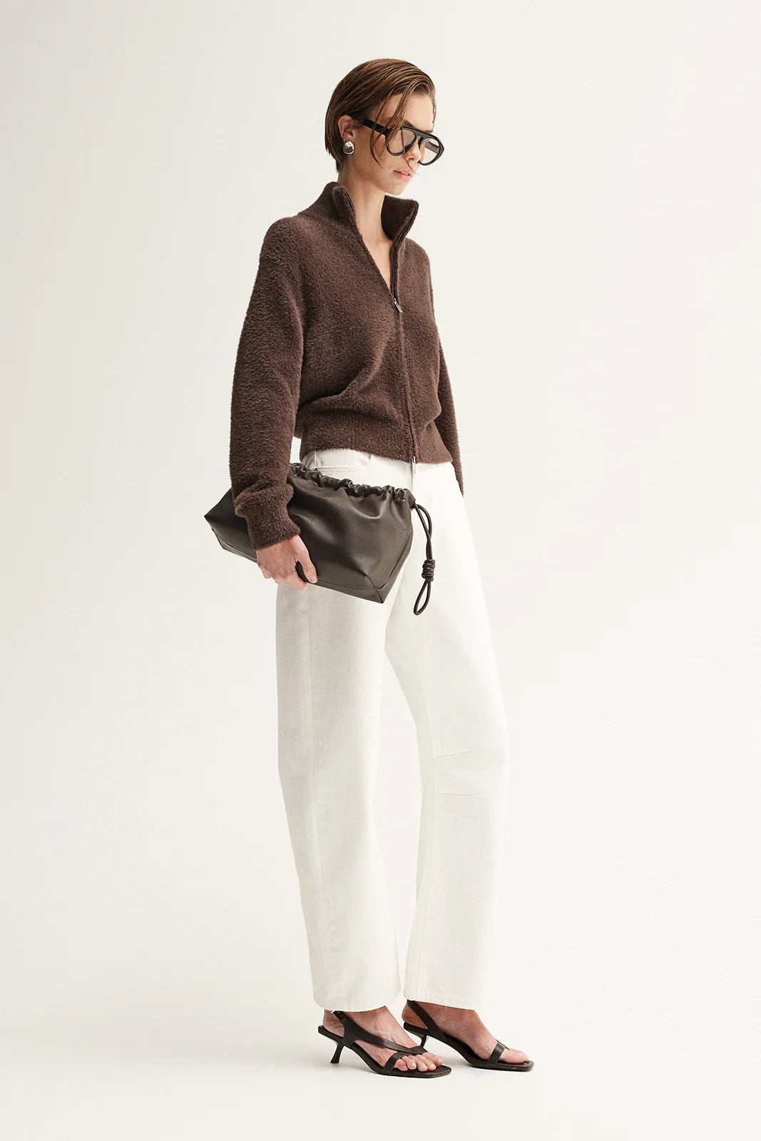 Leon Cardigan - Chocolate