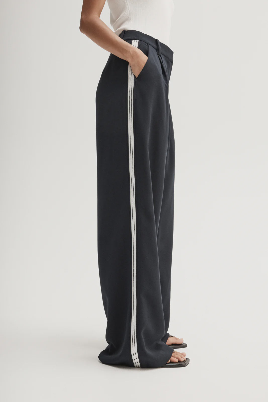 Scarlet Stripe Pant
