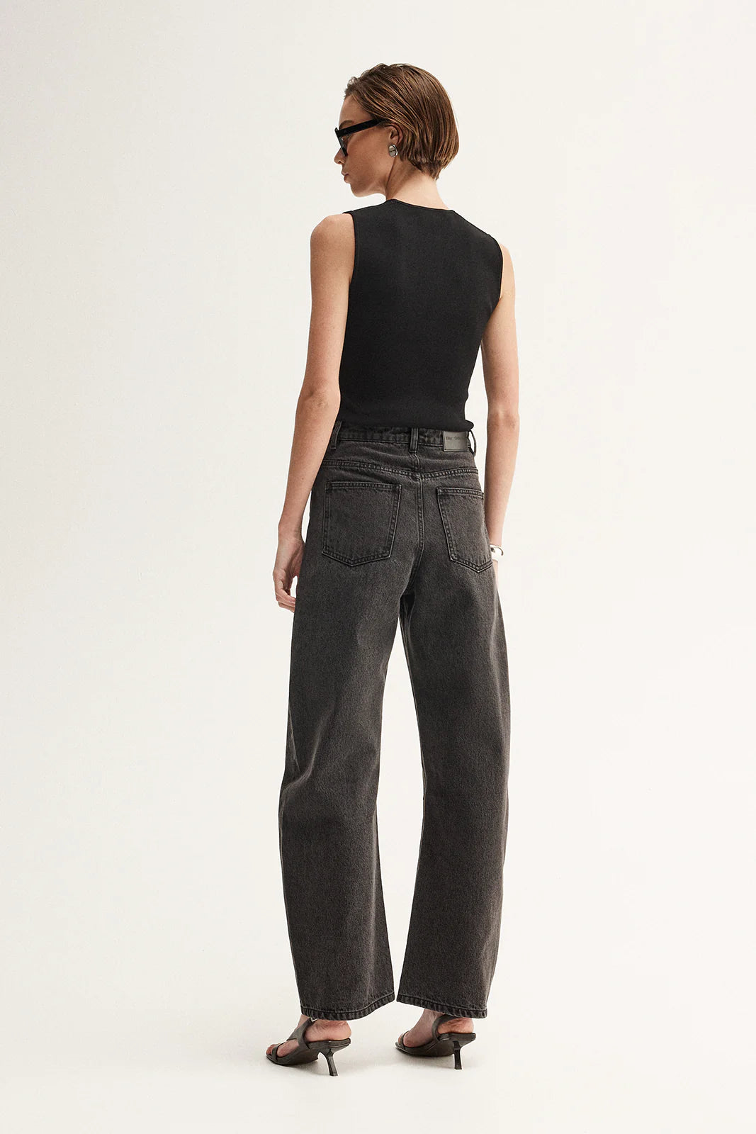 Chelsea Denim Jean - Washed Black