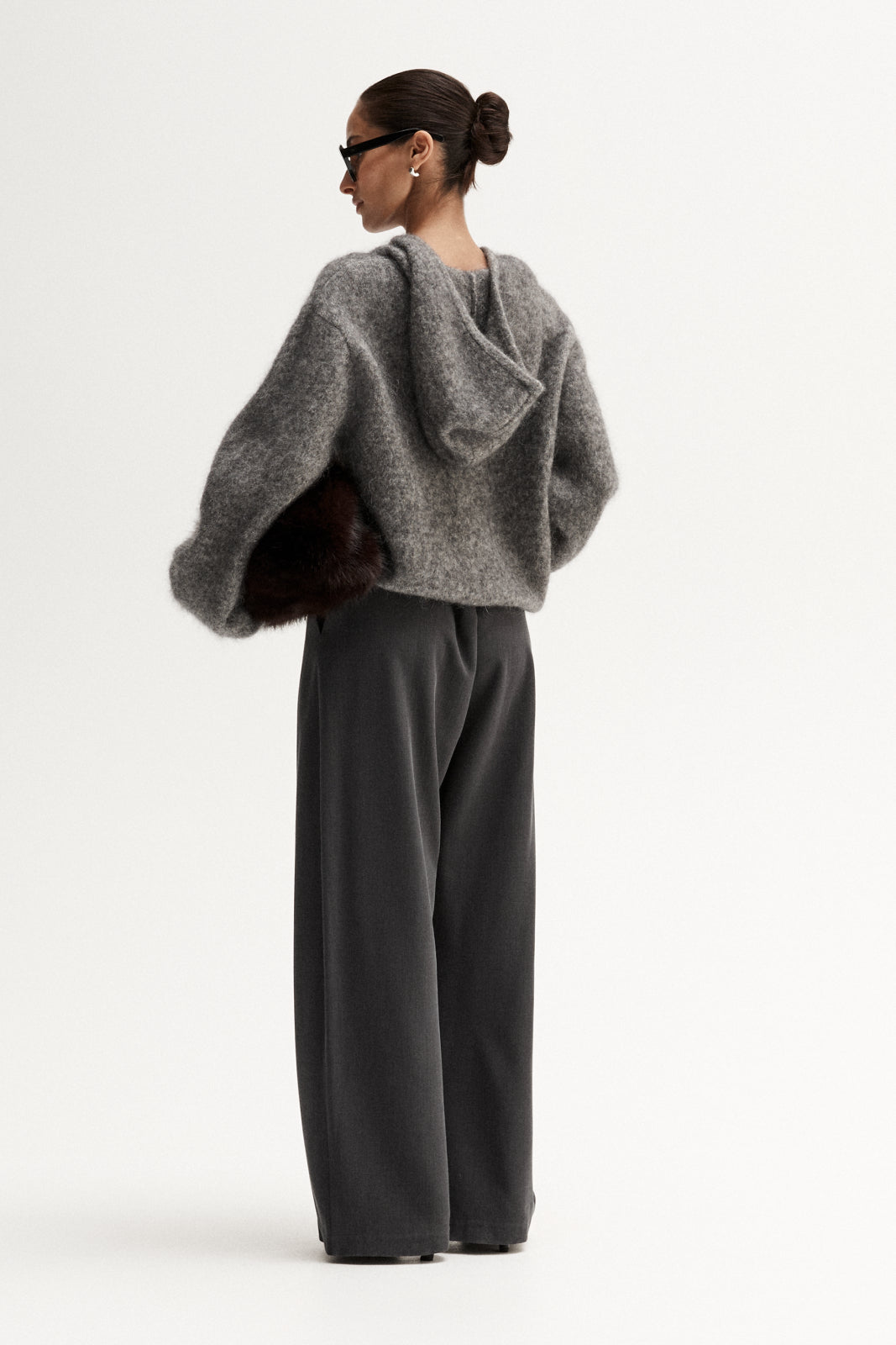 Madden Knit Jumper - Grey Marle